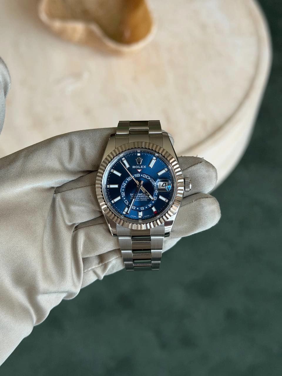 Rolex Sky-Dweller "Blue dial Oyster"